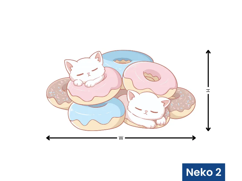 Sleepy Cats Donut Dream - Image 6