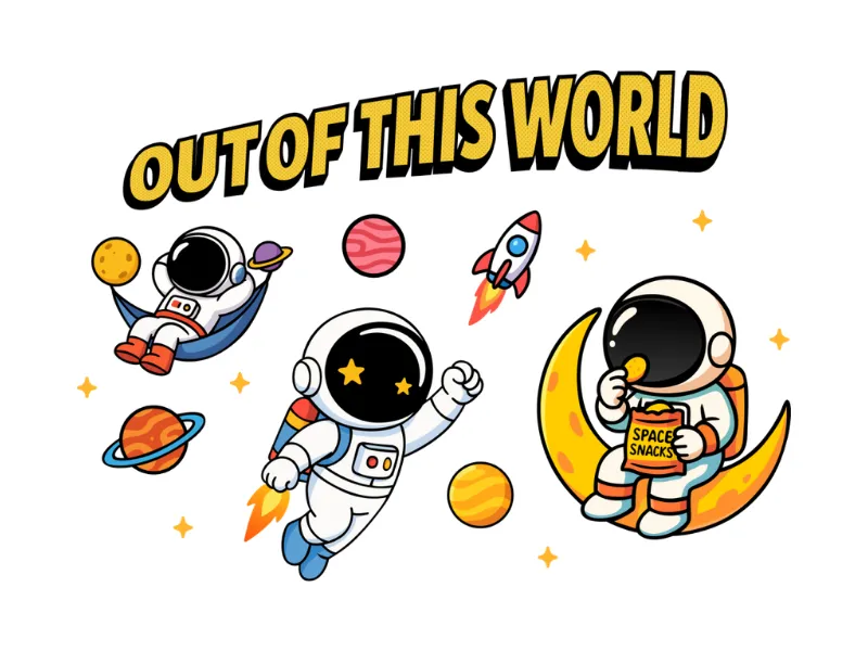 Cute Space Astronaut - Image 2