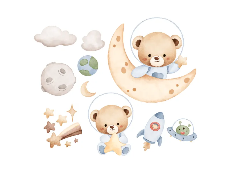 Teddy Bear Astronaut Kids - Image 10