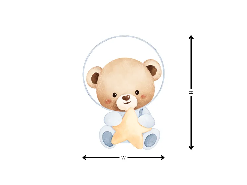 Teddy Bear Astronaut Kids - Image 8