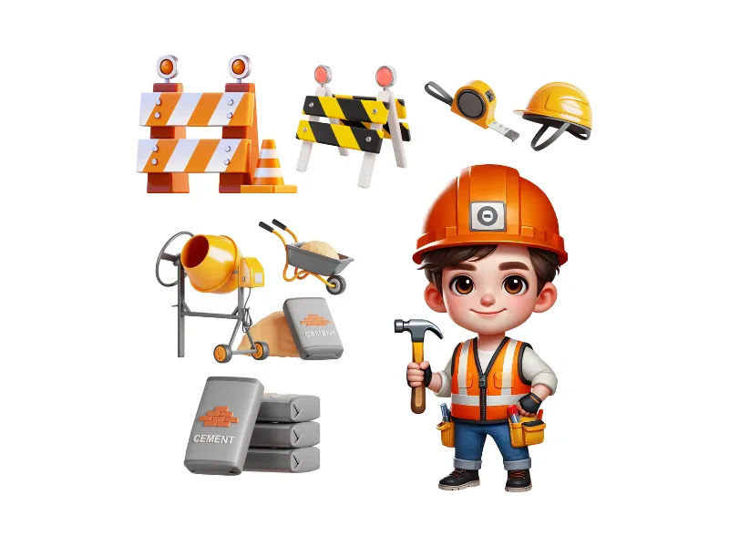 Kids Construction Worker - Image 7