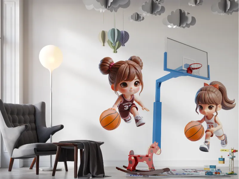 Cute Little Basketball Player - Image 2