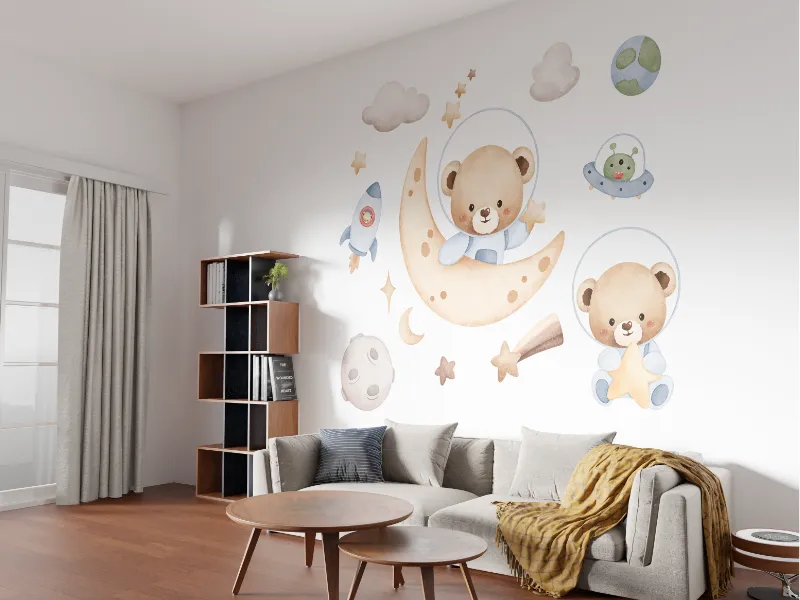 Teddy Bear Astronaut Kids - Image 3