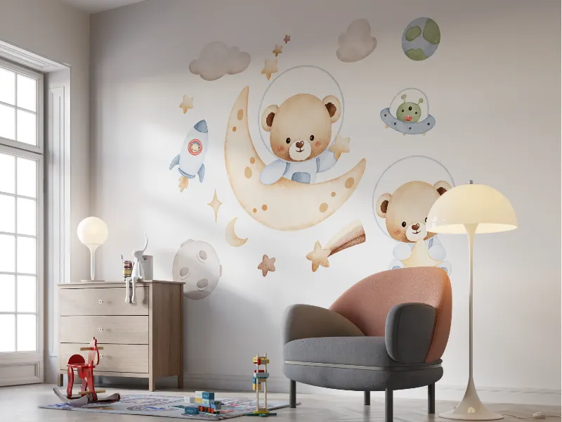 Teddy Bear Astronaut Kids - Image 2