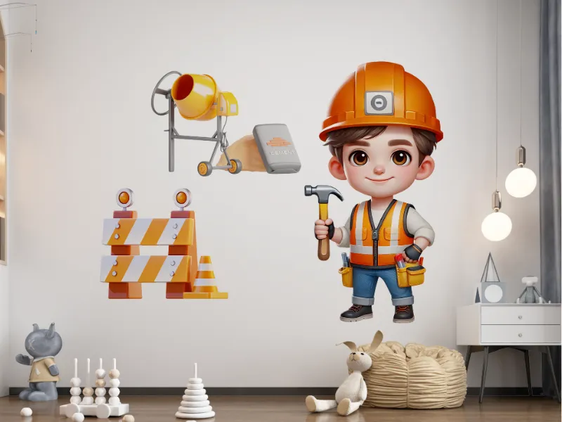 Kids Construction Worker - Image 2