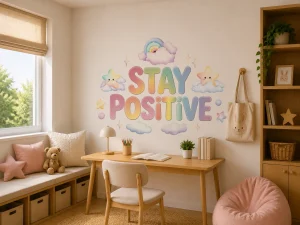 Stay Positive Wall Sticker