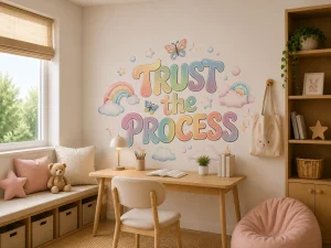 Trust the Process Wall Sticker