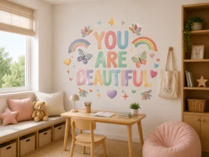 You Are Beautiful Wall Sticker