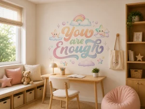 You Are Enough Wall Sticker