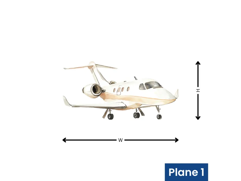 Little Aviation Dreamers Watercolor Wall Decals - Image 10