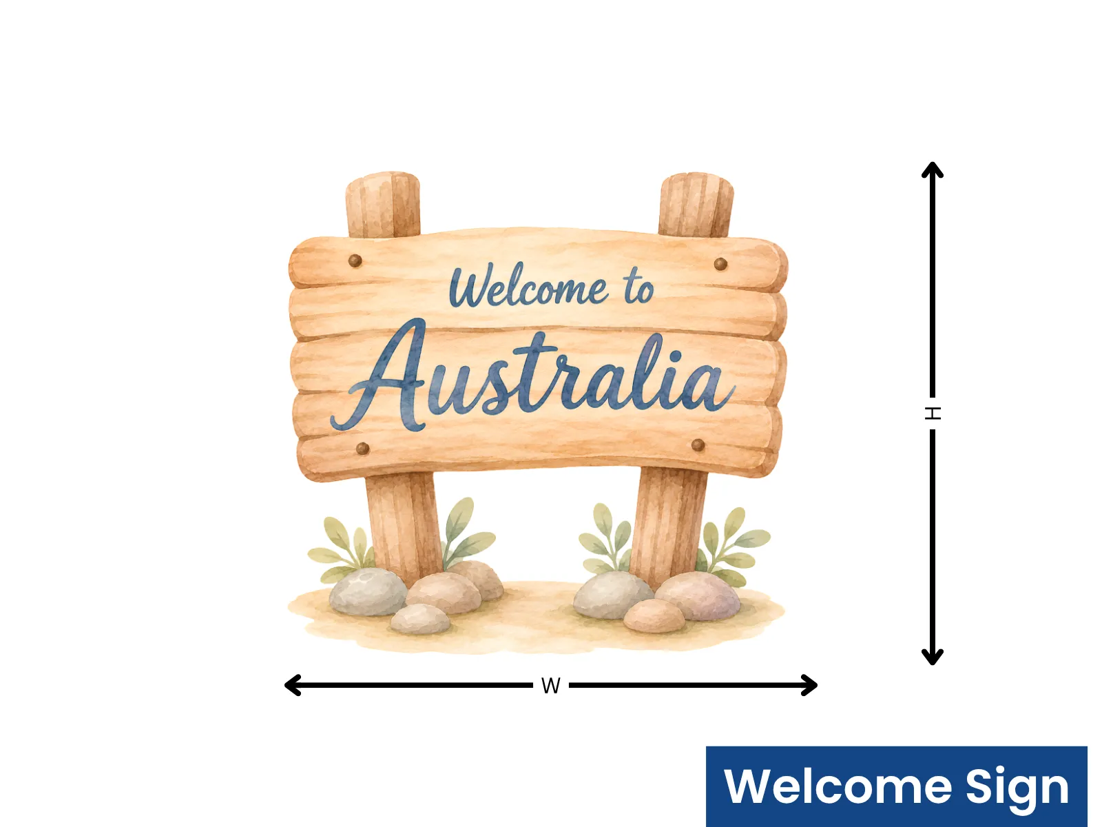 Australian Safari Animals & Teepee Kids Wall Decals | Nursery Decor - Image 9